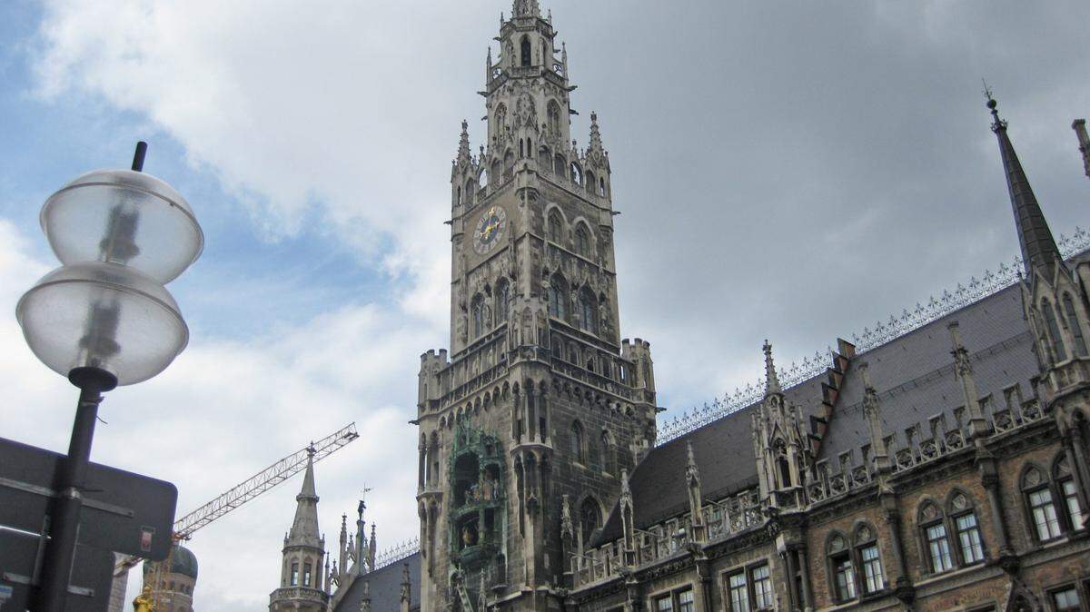 Ayuntamiento Nuevo, en la Marienplatz.
