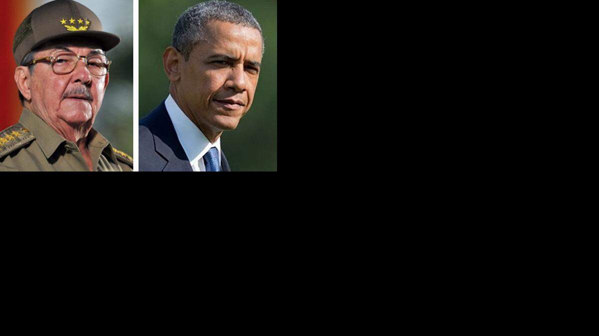 Raúl Castro, Barack Obama. EFE y AP