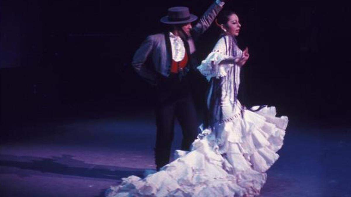 Antonio y Estrella Morena, en el Palais Theatre de Melbourne (Australia, 1971).