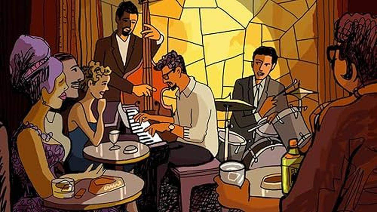 En Netflix la película documental de animación ‘Dispararon al pianista’ (2023), en inglés ‘They Shot the Piano Player’, dirigida por Fernando Trueba y Javier Mariscal.