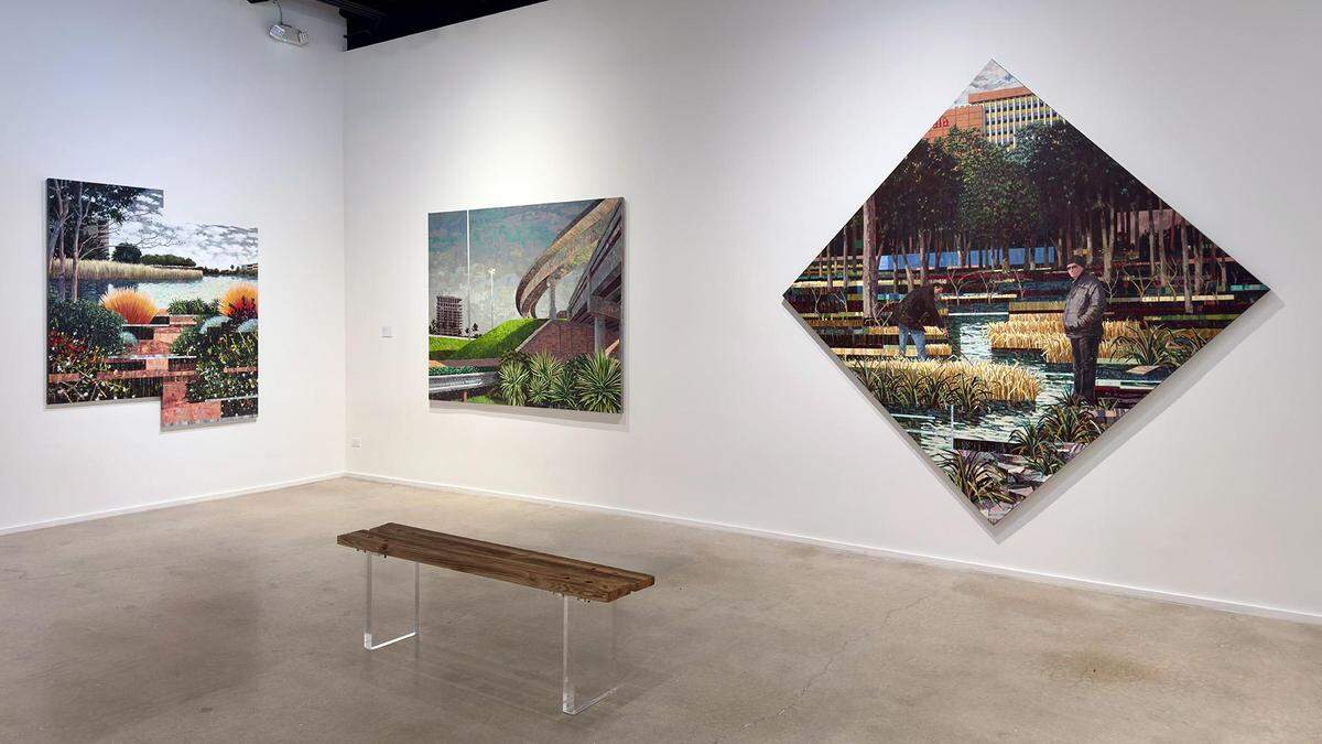 Vista de la instalación “Structures of Nature, and Vice Versa”, de Gustavo Acosta.