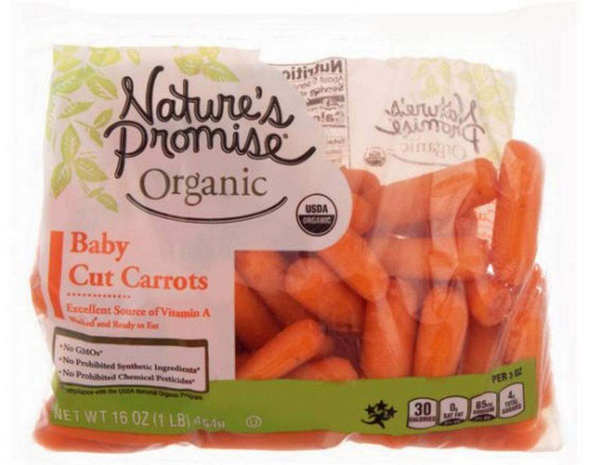 Nature’s Promise Zanahorias Pequeñas Orgánicas Grimmway Farms.