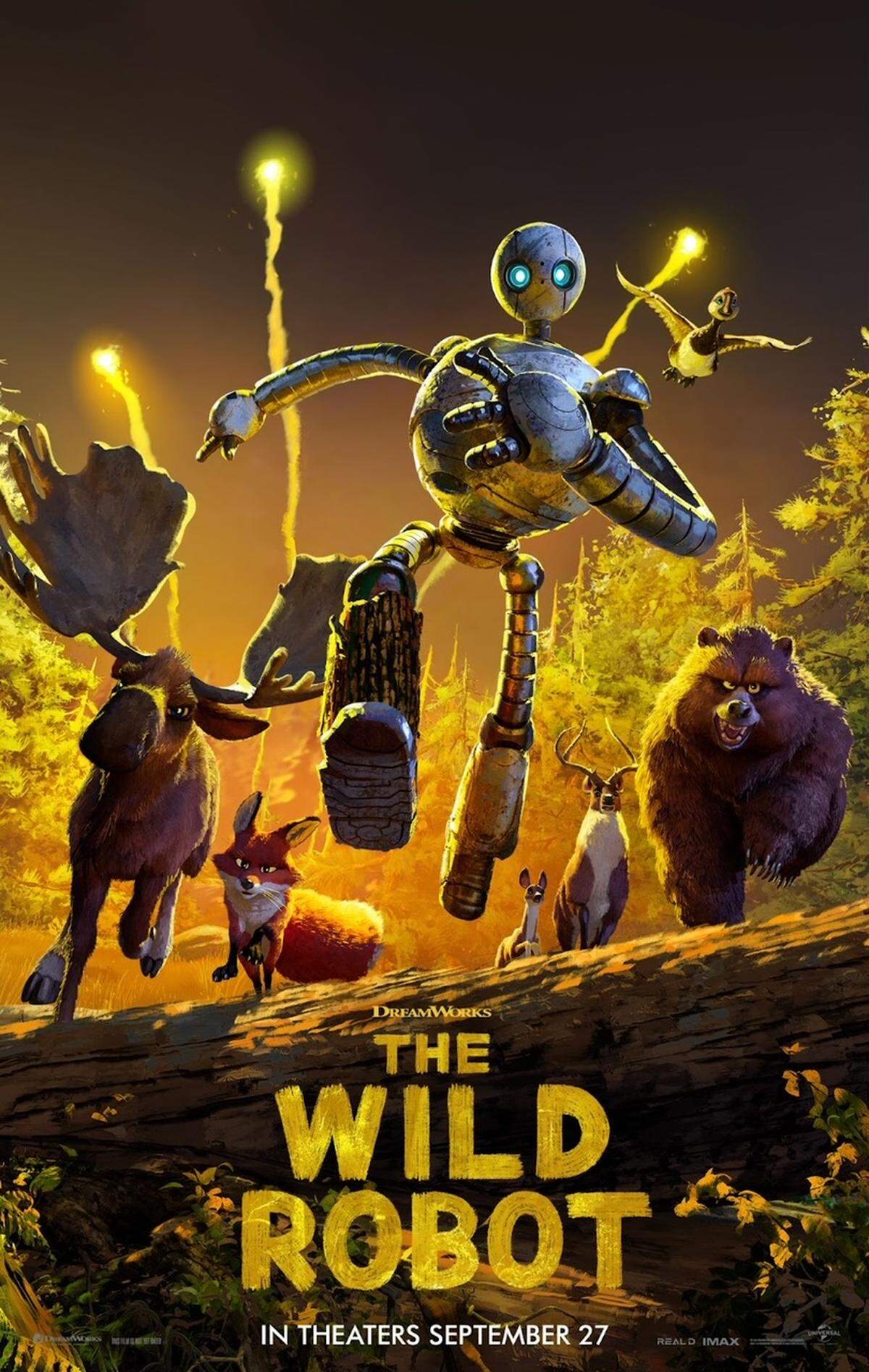 The Wild Robot en cines el 27 de septiembre 2024
