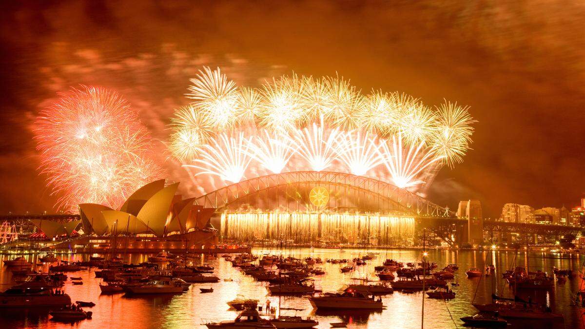 Sídney, Australia, es conocida por su espectacular celebración de Año Nuevo. 