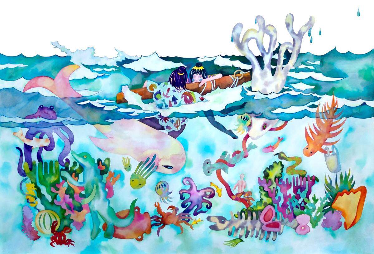 Obra de Ana Clara Soler en la exposición “Seeing with New Eyes” en Contemporary Art from Latin America.