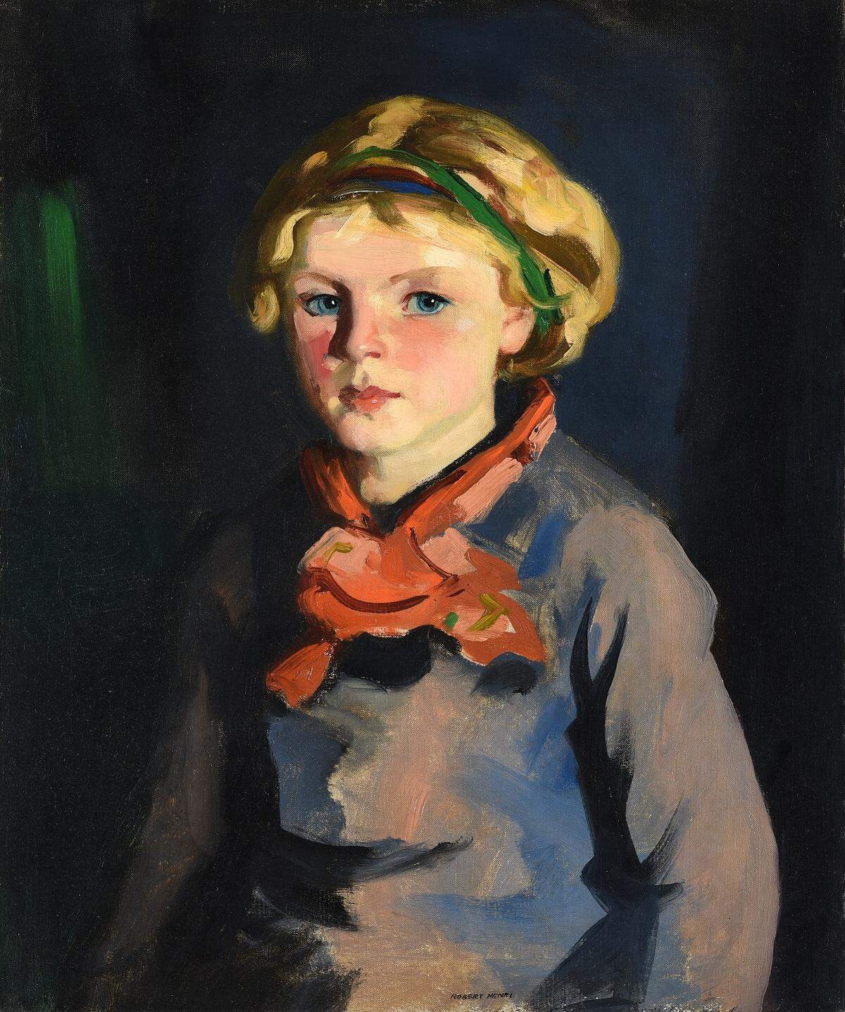 ‘Kathleen’ de Robert Henri forma parte de la muestra “An American Master at Home & Abroad: Gari Melchers” (1860-1932), en el Museo de Arte Lowe.