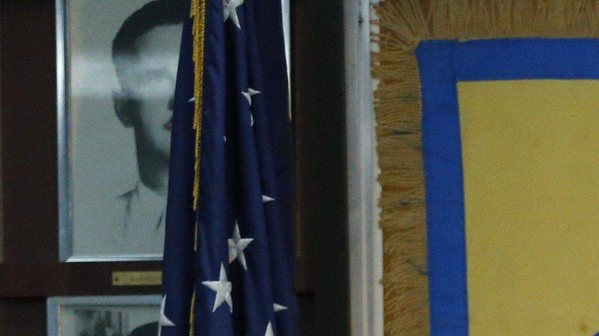 El entonces candidato presidencial Donald Trump visita el Museo de Bahía de Cochinos y da un discurso ante los veteranos de la Brigada 2506, el 25 de octubre de 2016, en Miami. 