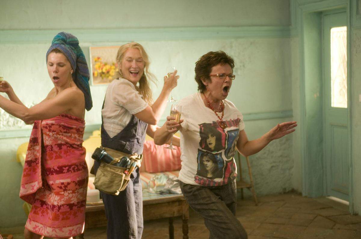 En Coral Gables Art Cinema ‘Mamma Mia!’ (2008) basada en el musical del mismo nombre.