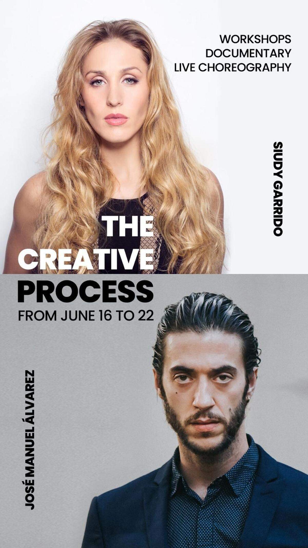 Poster promocional de “The Creative Process”.