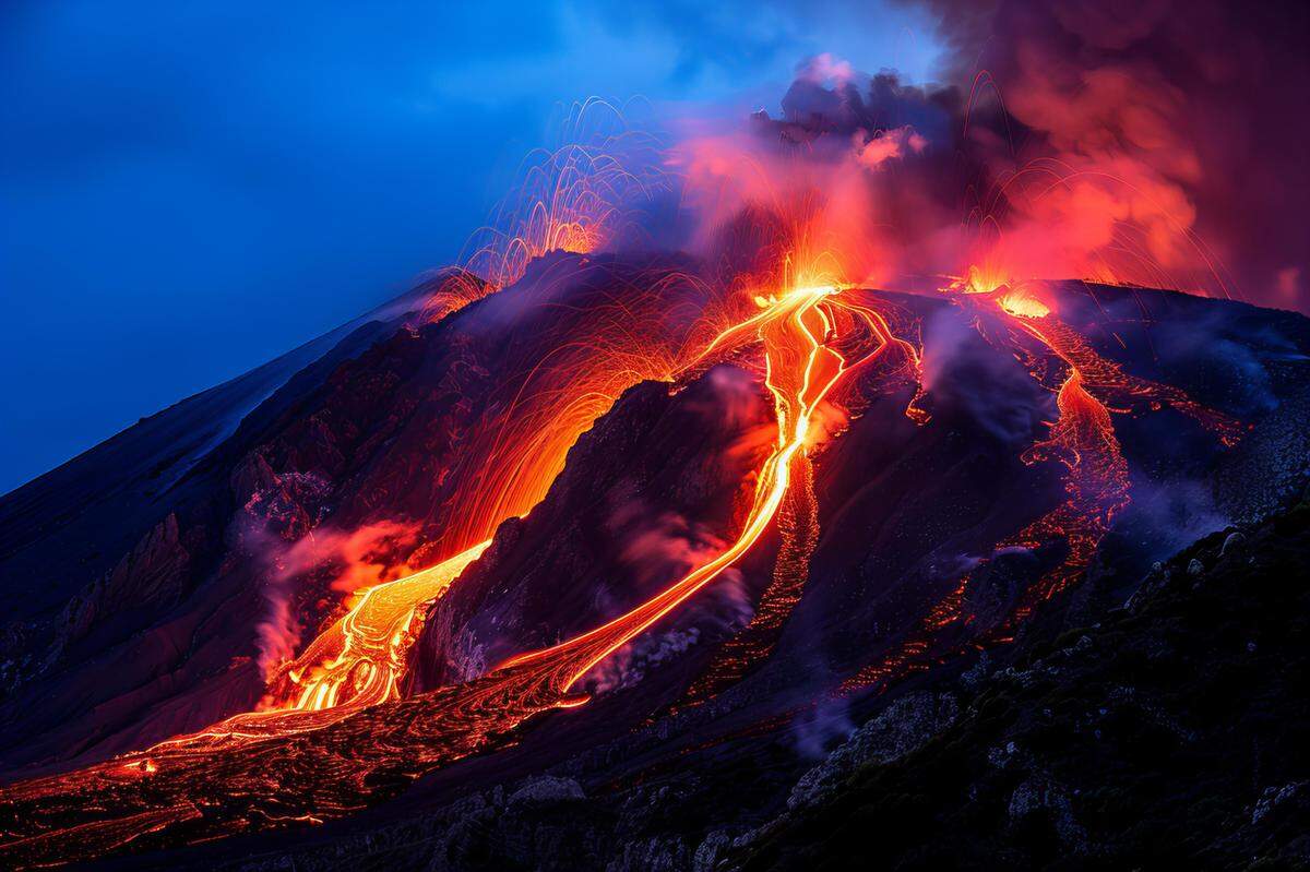 Las erupciones nocturnas del volcán Strómboli son un espectáculo bello y sobrecogedor.