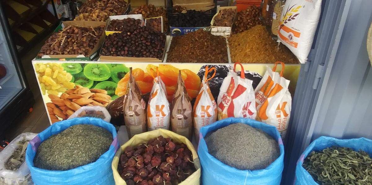 Los mercados de especies son un deleite para los sentidos.