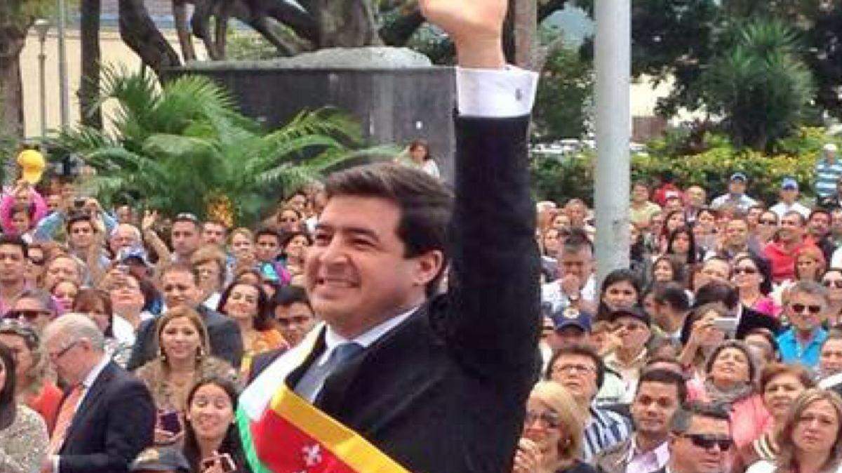 Daniel Ceballos, exalcalde de San Cristóbal. 