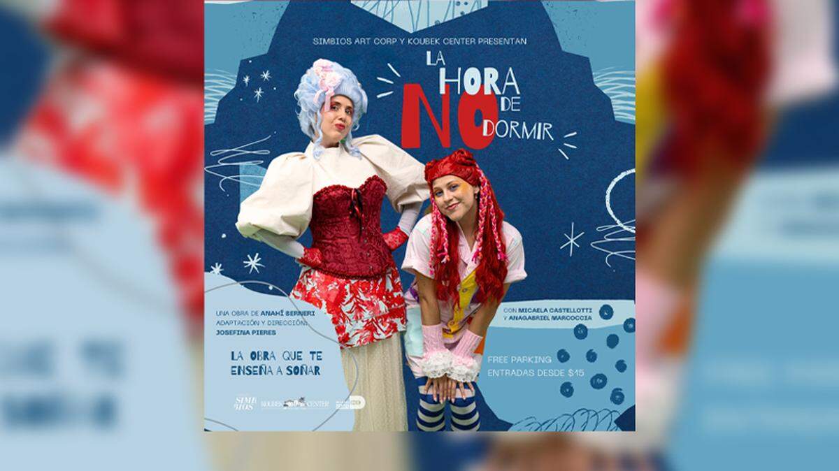 Simbios Art Corp y Koubek Center presentan: “La hora de no dormir”.