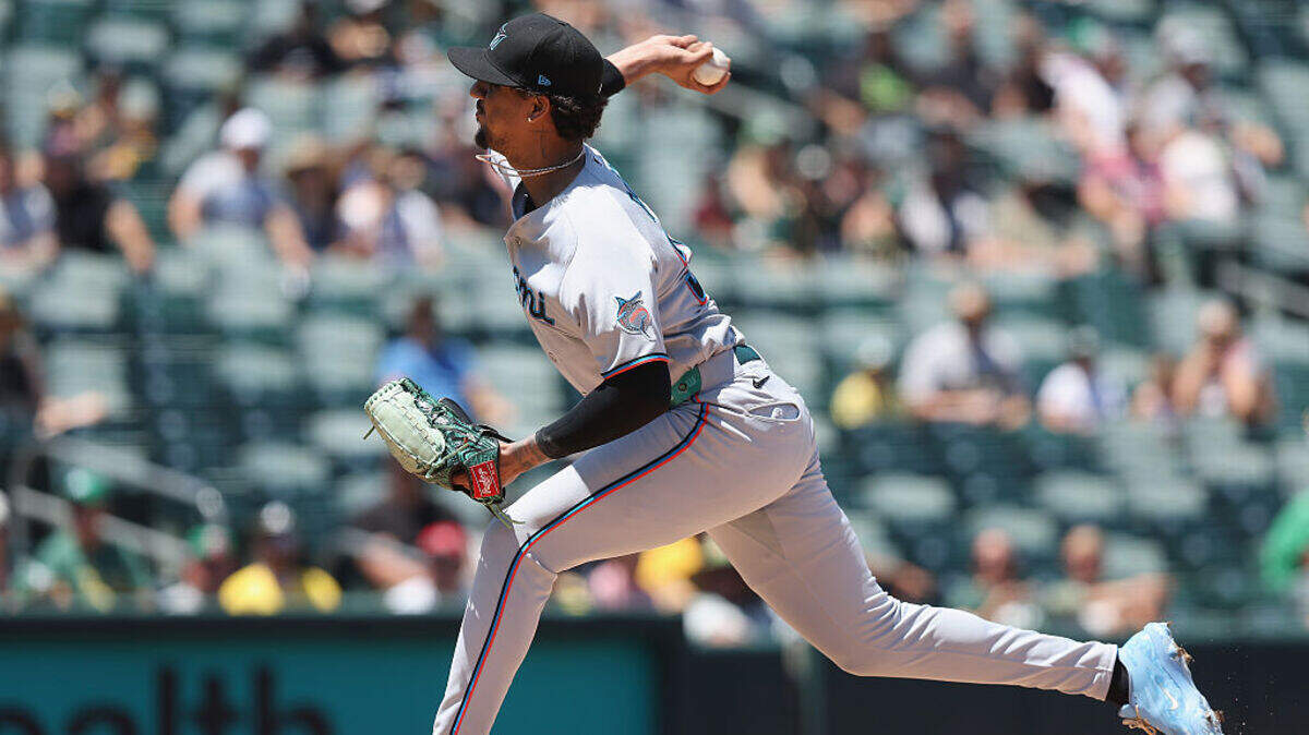 En apenas su tercera salida desde que salió de la lista de lesionados, Eury Pérez retiró a los 21 bateadores de los Atléticos que enfrentó el domingo en Oakland. Ponchó a ocho y realizó 92 envíos, 56 de ellos strikes.