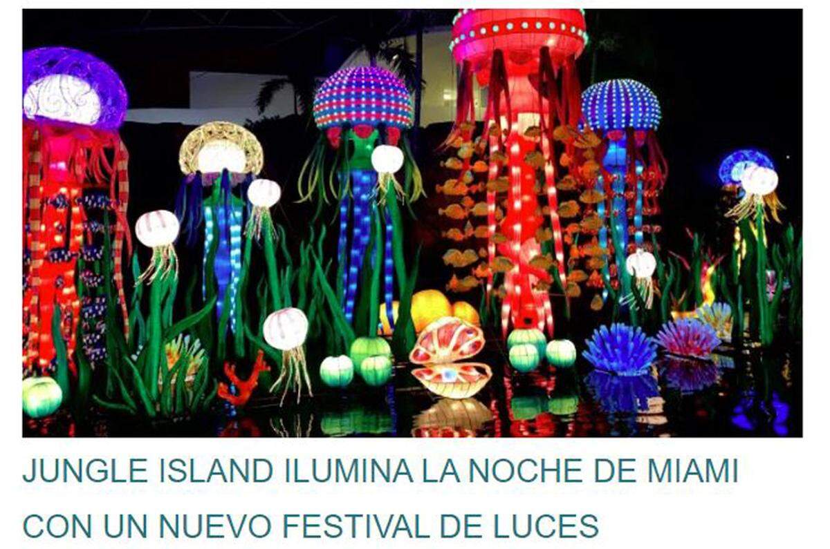 El resplandor de Luminosa está de vuelta, más brillante y audaz en Jungle Island.