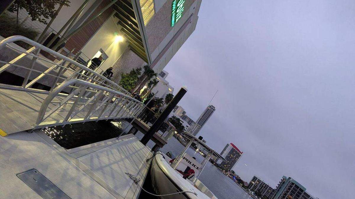El muelle en el nuevo Publix.