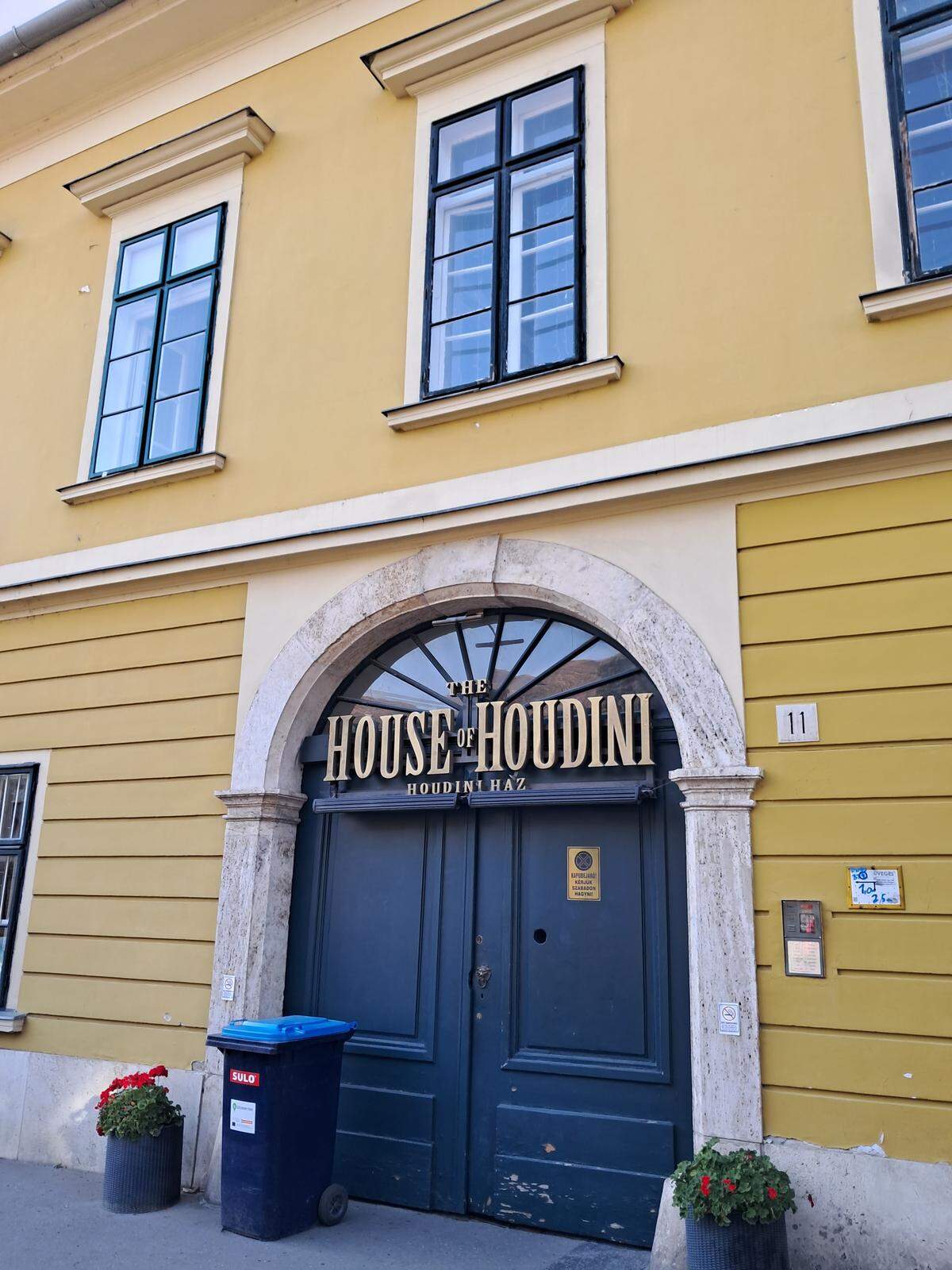 El único museo en Europa dedicado al famoso ilusionista y escapista Harry Houdini.