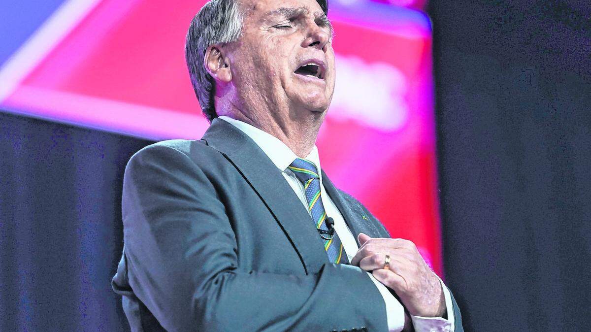 Former Brazilian President Jair Bolsonaro, who has been indicted by the Supreme Court for coup plotting, attended a rally in Brasilia for amnesty for those convicted of the January 2023 coup attempt to overthrow the government of progressive President Luiz Inácio Lula da Silva.