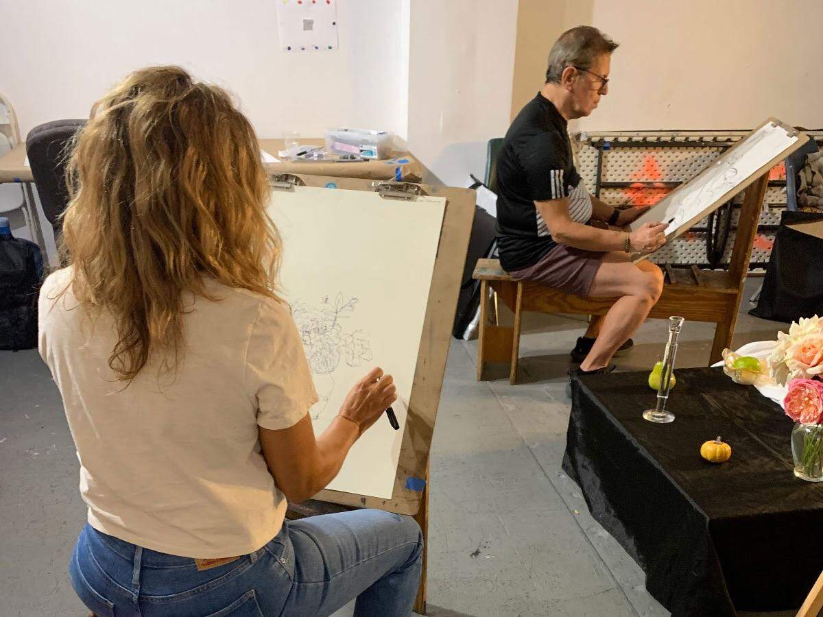 Curso de 4 semanas los jueves. Fundamentos del dibujo con Pablo Contrisciani en Oolite Arts, Lincoln Road.