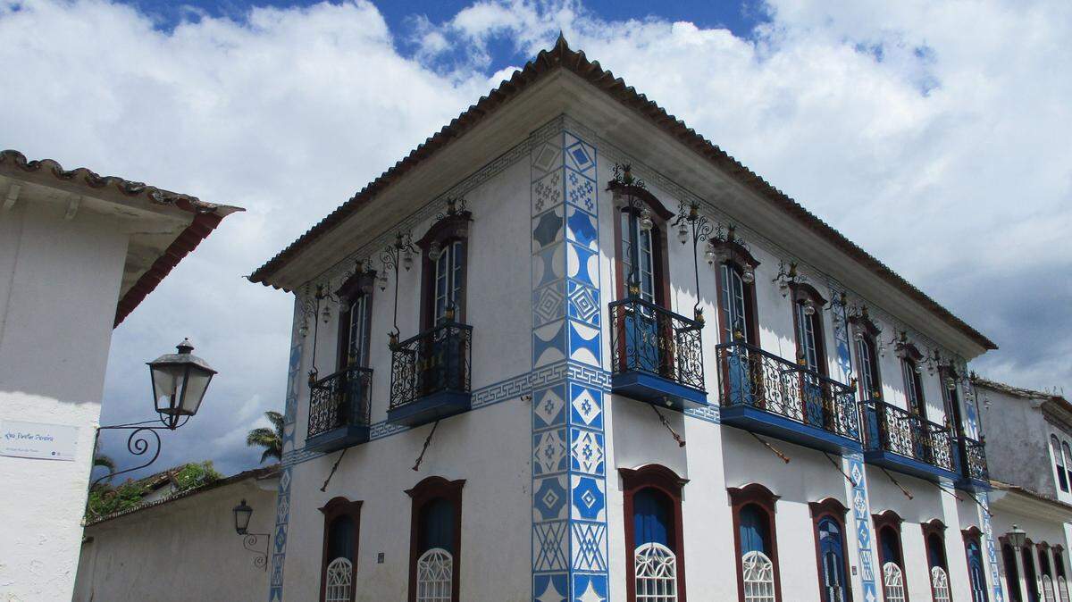 Casona típica del casco antiguo de Paraty.