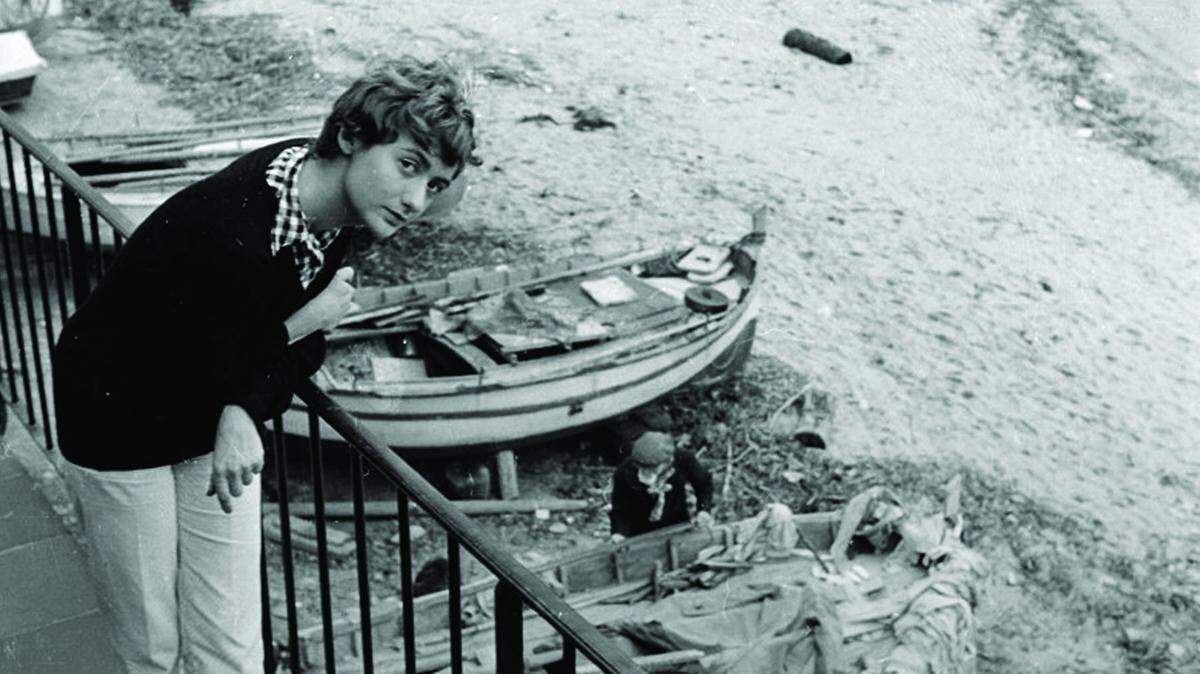 La escritora francesa Françoise Sagan.