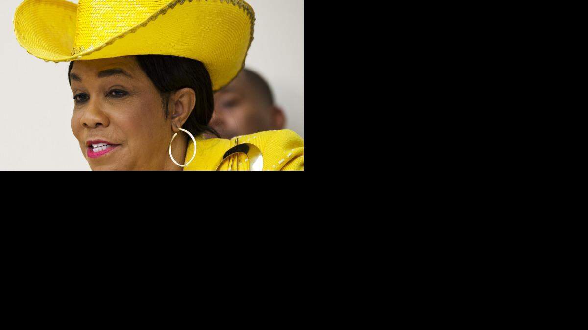 La congresista Frederica Wilson. Cortesía CBS4 
