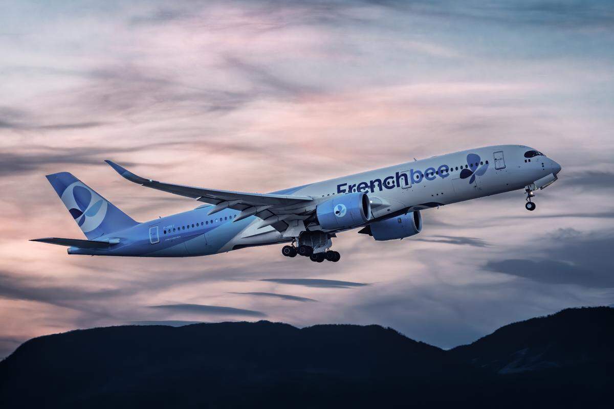 French bee, aerolínea de bajo costo que ha iniciado servicio de viajes desde Miami al aeropuerto de Orly, a solo 20 minutos de París.