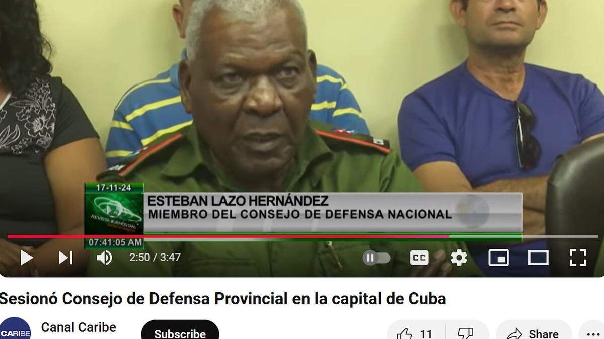 Esteban Lazo, miembro del Consejo de Defensa Nacional, pidió a trabajadores y el pueblo de La Habana limpiar la basura en calles y centros de trabajo.