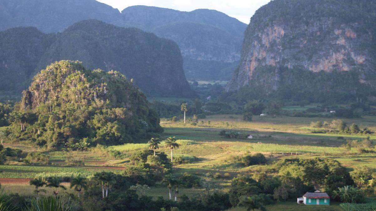 Los mogotes son lo que más distingue al Valle de Viñales.