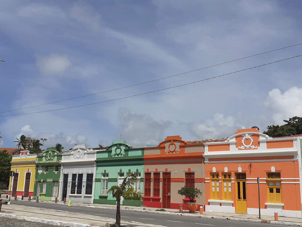 Casas pintorescas de Olinda.