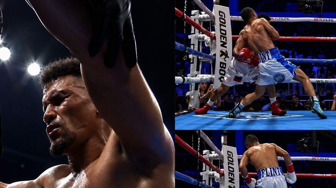 Boxeador cubano no puede nadar contra la corriente y cae por TKO tras mucha inacción