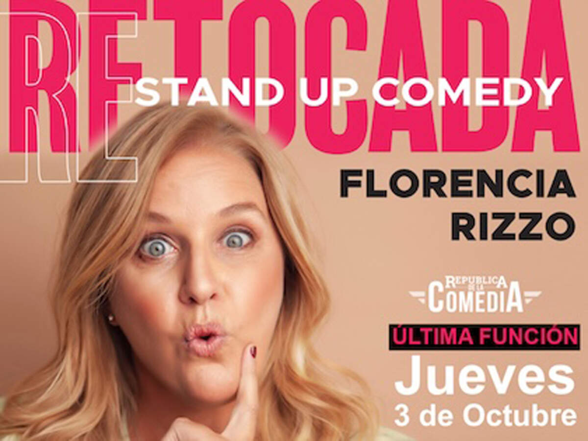 Comedia “Retocada” con Florencia Rizzo en el Teatro Trail.