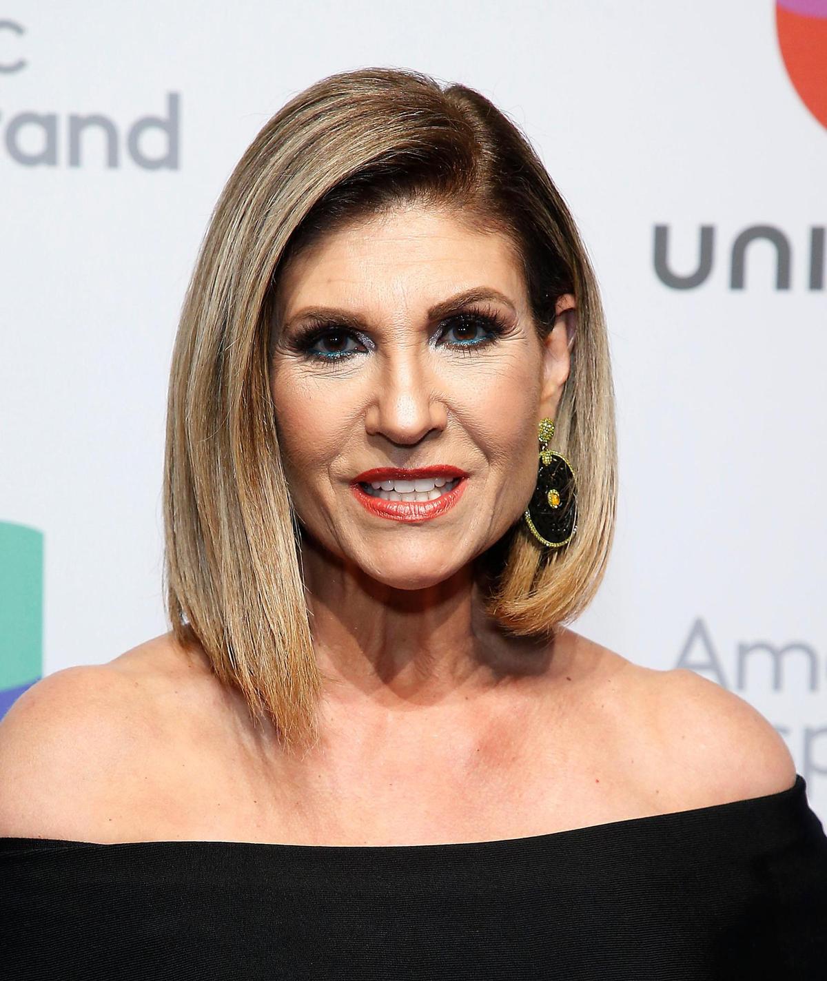 Teresa Rodríguez en la presentación de nuevos programas de Univision, en Nueva York, en mayo del 2019. La presentadora no conducirá más el programa ‘Aquí y ahora’.