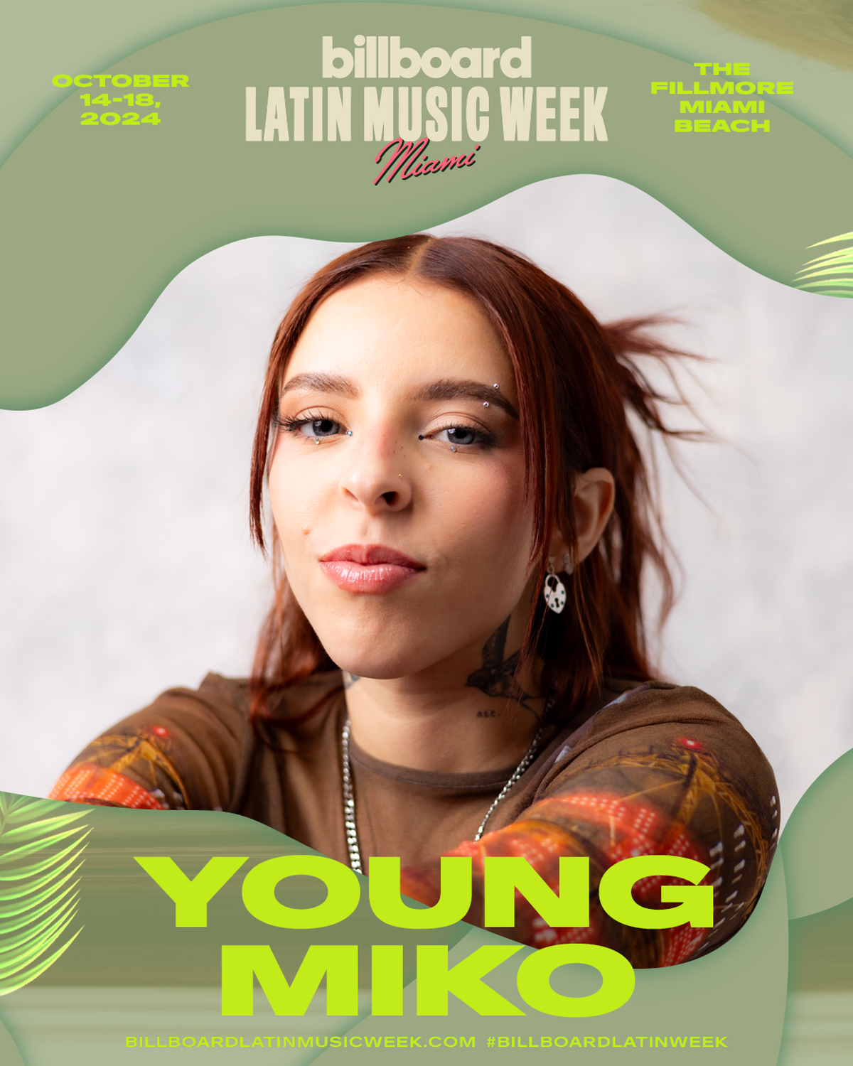 La rapera Young Miko se suma a la Semana de la Música Latina de Billboard