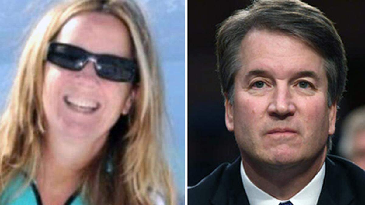 Christine Blasey Ford, Brett Kavanaugh.