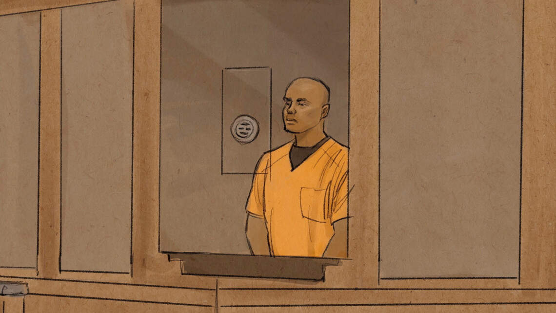 Fin del montaje: comparece en un tribunal agente de ICE acusado de disparar a migrante venezolano