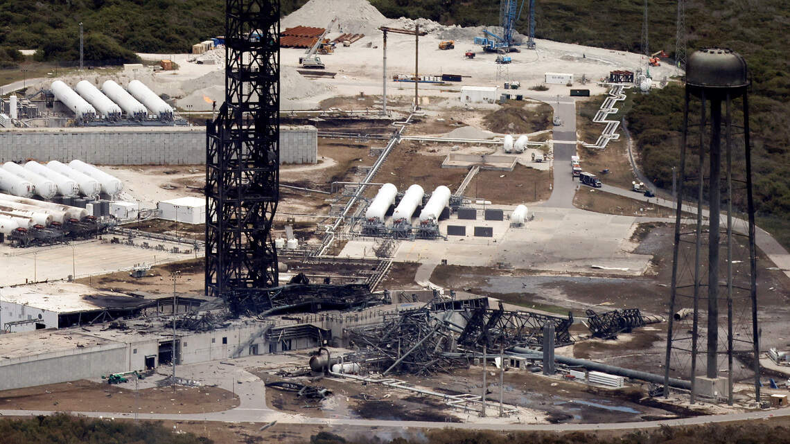 La explosión del cohete de Blue Origin amenaza con sacudir los planes lunares de la NASA