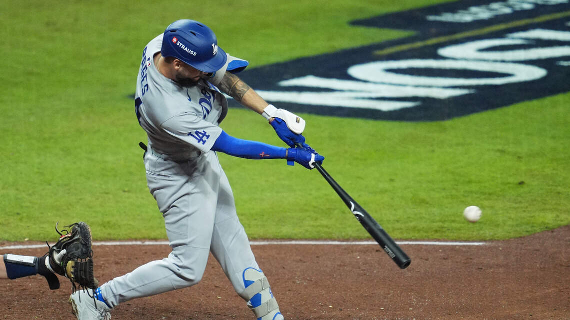 Cubano Andy Pagés revive en octubre: pega el batazo clave que coloca a los Dodgers en la Serie de Campeonato