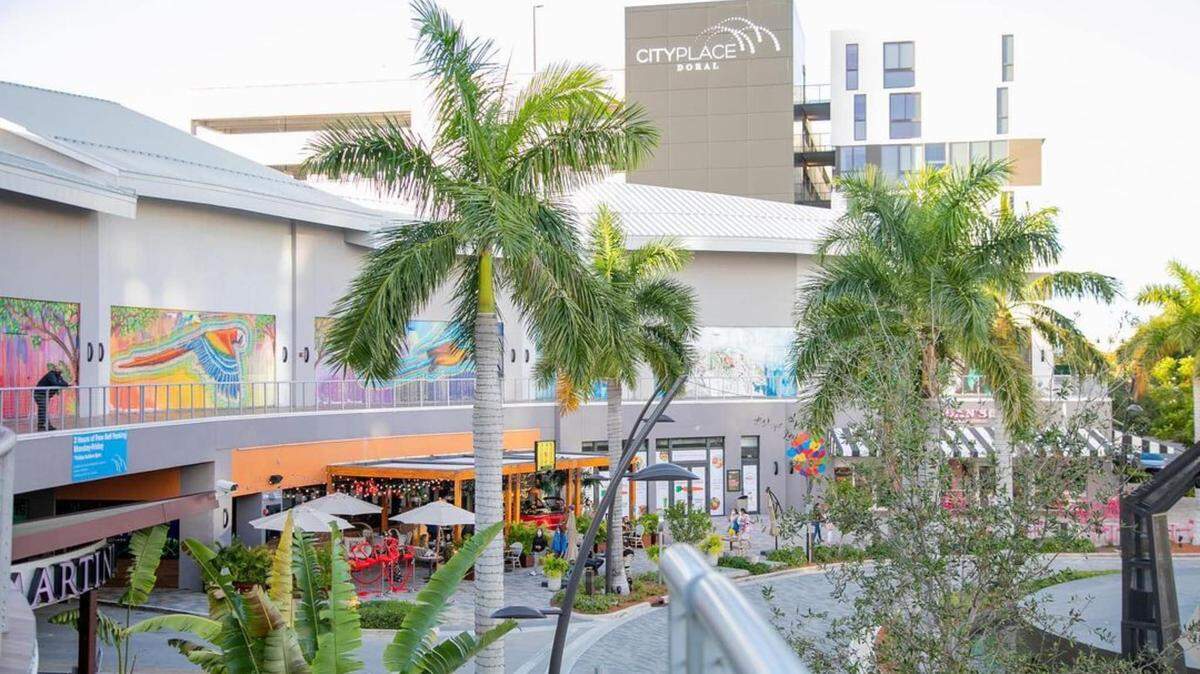 A fight escalated into gunfire inside the CityPlace Doral parking garage.