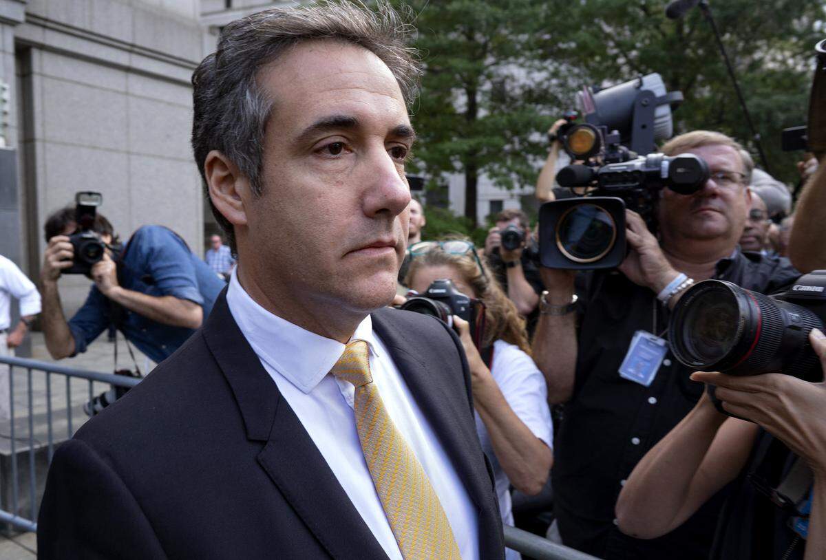 El ex abogado de Trum, Michael Cohen, dijo en un tribunal de Nueva York que hizo un pago “en coordinación y bajo la dirección de un candidato a un puesto federal” y el otro “bajo la dirección del mismo candidato”.