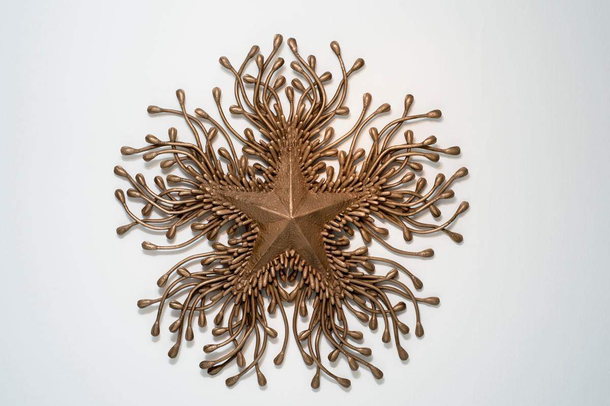 ‘No Estrella Astrophyton Muricatum’, 2019, escultura en bronze.