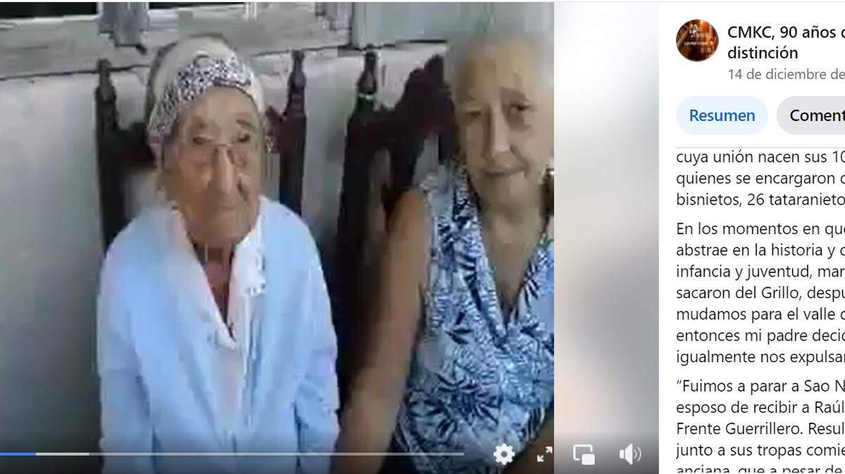 La persona más longeva de Cuba alcanzó los 112 años de edad en medio de la aguda crisis en el país, tras confesar que su alimento favorito era la carne.