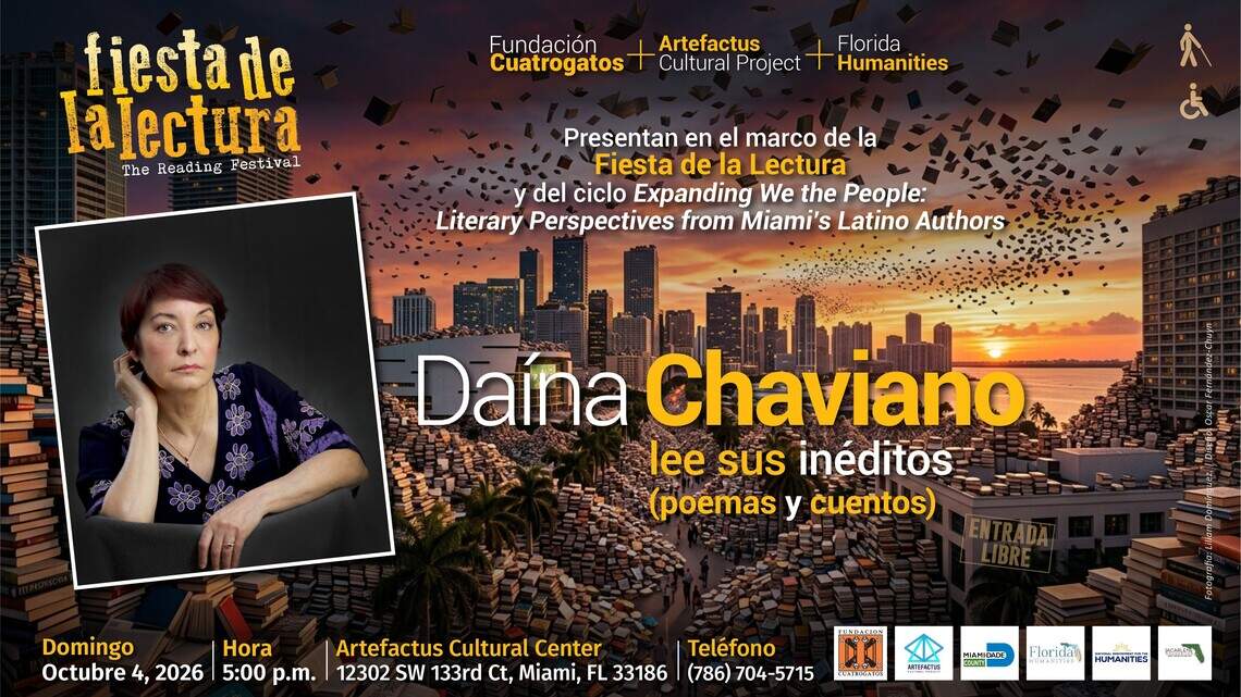 Fiesta de la lectura: Daína Chaviano lee sus cuentos y poemas inéditos