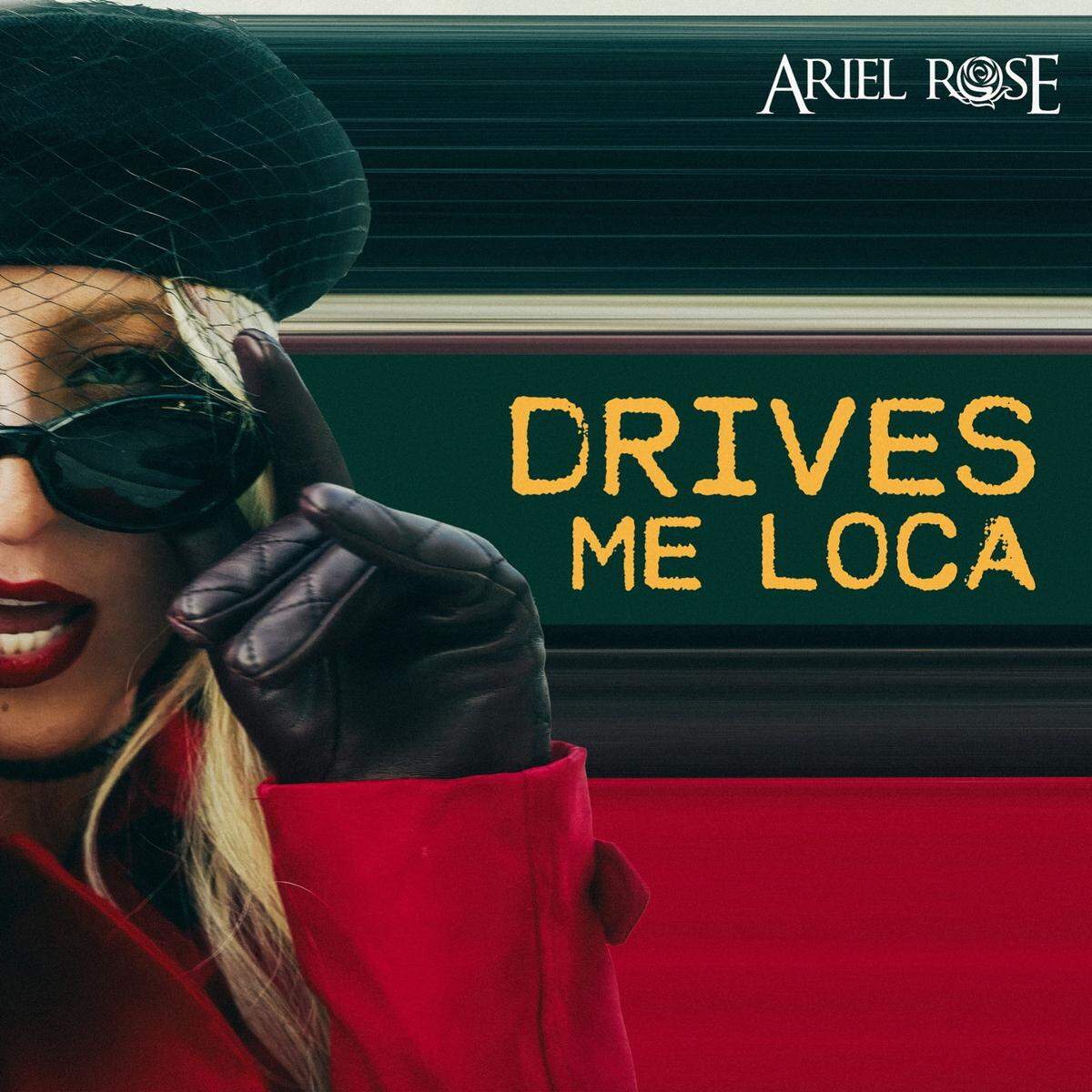 “Drives Me Loca” es una canción pop-reggaetón feroz y fresca con letra en inglés y frases en español.