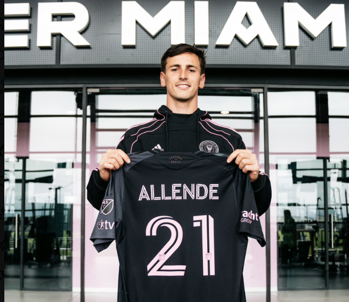 El Inter Miami firmó al extremo argentino Tadeo Allende, de 25 años, cedido por el Celta de Vigo de la liga española  para la temporada 2025.