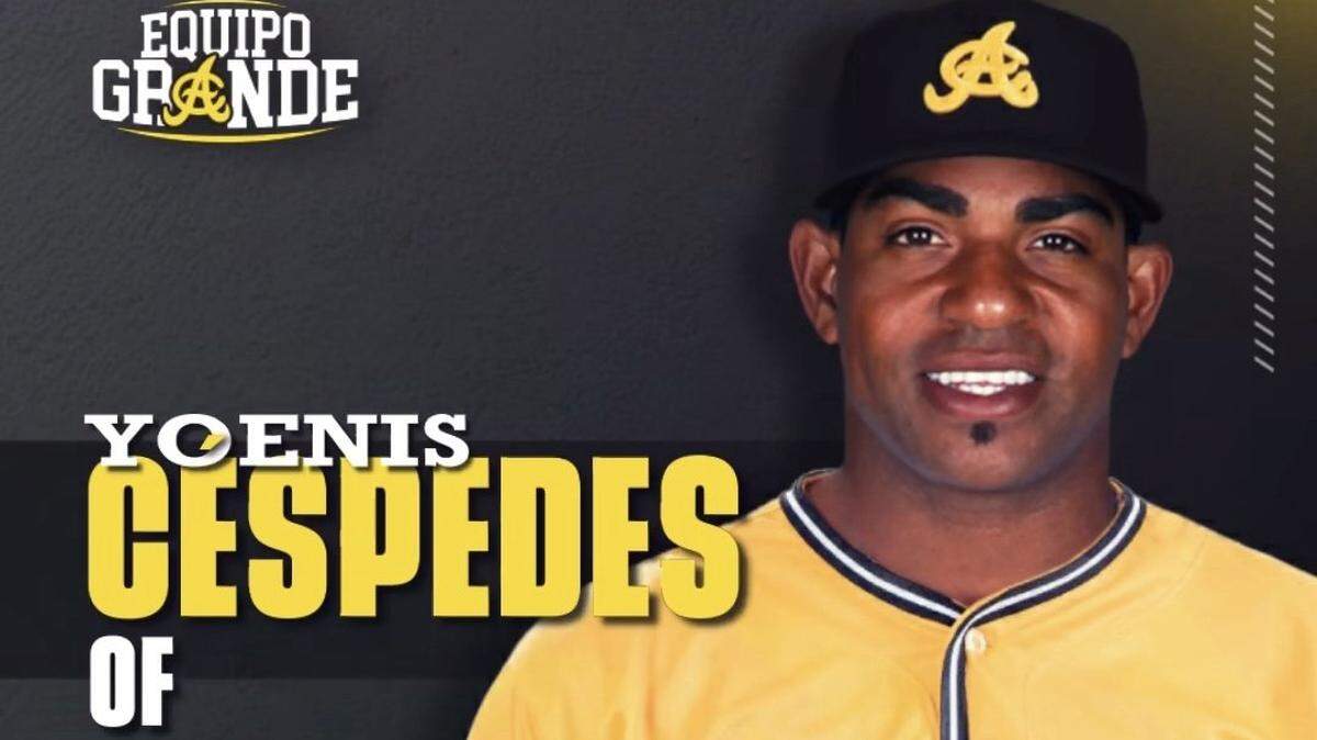 Yoenis Céspdes regresa al béisbol y lo hace donde jugó como profesional por primera vez en su carrera. El cubano hizo oficial un contrato con las Águilas Cibaeñas para integrarse a la Liga Dominicana en su temporada invernal de 2022