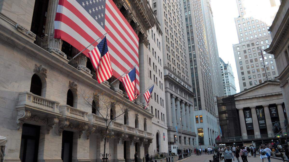 Wall Street, financial capital of the world.