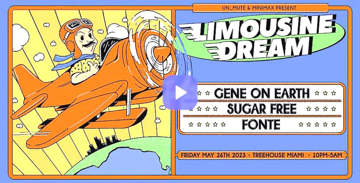 Música electrónica: Limousine Dream w / Gene On Earth y más en Treehouse Miami.