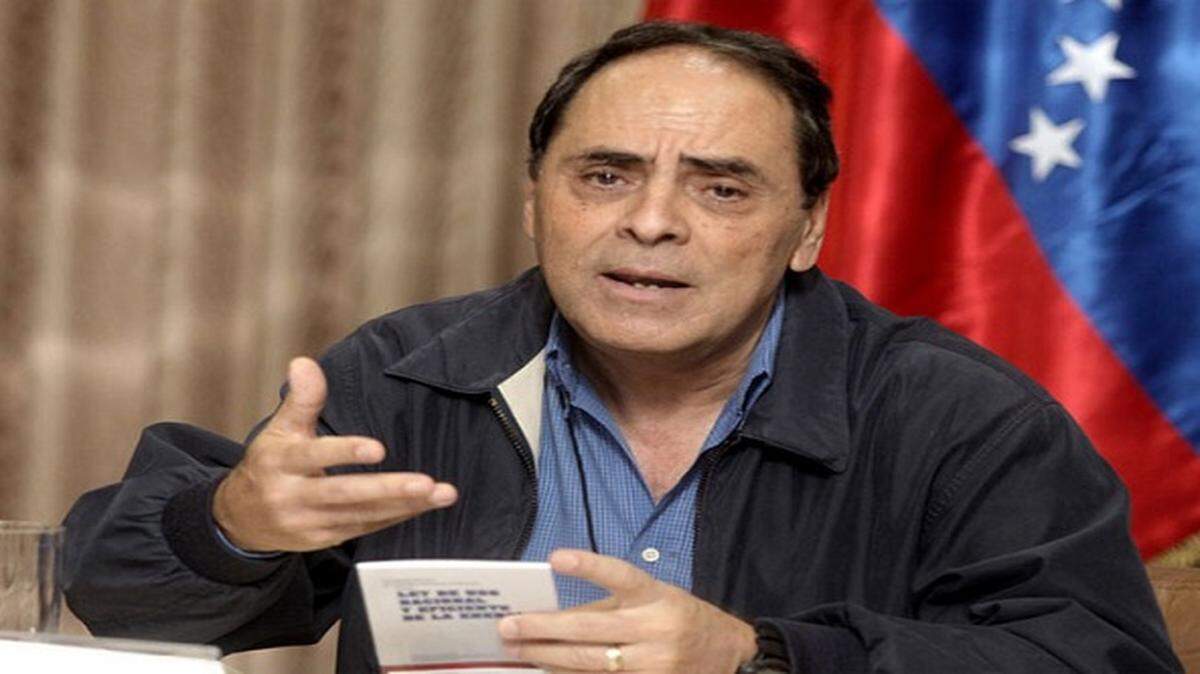 El ex ministro de Educación venezolano Héctor Navarro. 