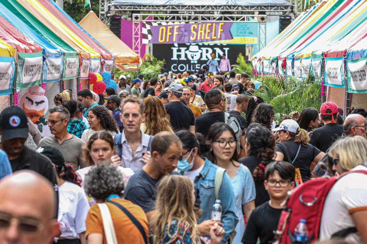 Entrada gratuita a la Feria del libro el sábado a las 10 a.m.